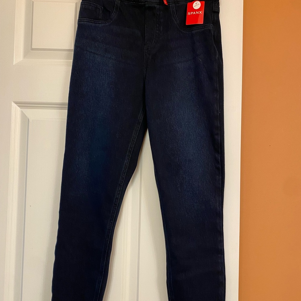 Spanx Women's Dark Blue Jeans